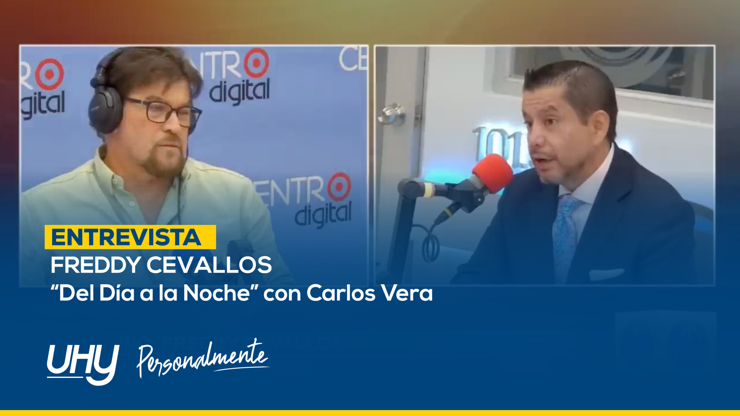 Entrevista Freddy Cevallos Con Carlos Vera