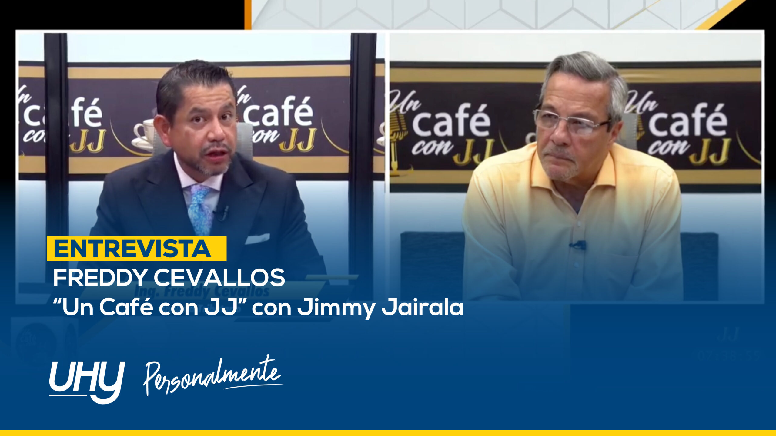 Entrevista Freddy Cevallos con Jimmy Jairala