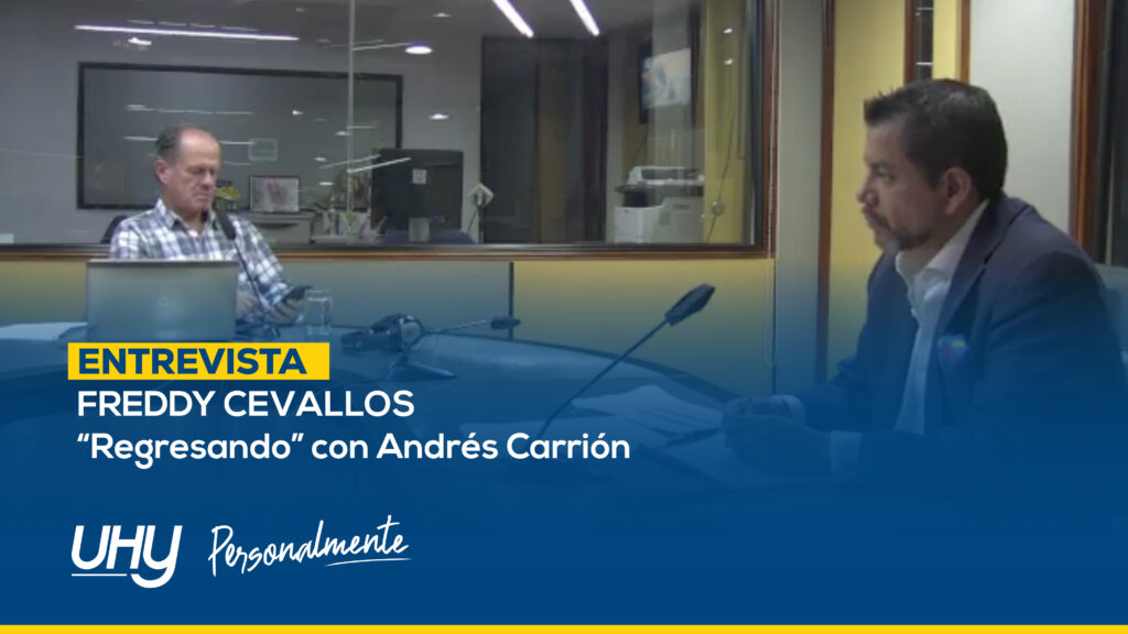 Entrevista Freddy Cevallos con Andrés Carrión