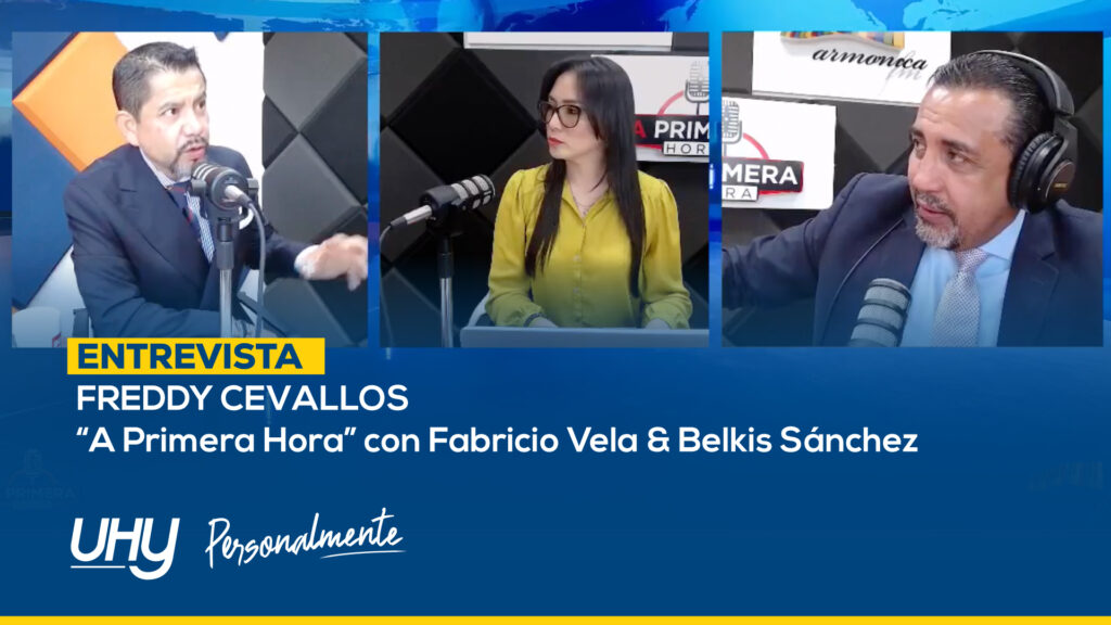 Entrevista Freddy Cevallos con Fabricio Vela & Belkis Sánchez